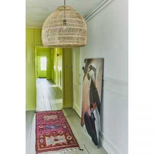 HK Living collectie wollen loper roze 70x cm - woonaccessoire van een woonwinkel voor iedereen