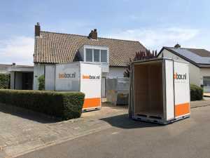 Boobox mobiele opslagruimte biedt een goedkope oplossing tegen gebrek aan opslagruimte door overtollige voorraad in Maastrich